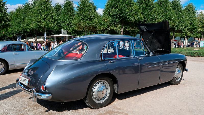 Ein Viertürer von Bristol? Den gibt es tatsächlich, und zwar mit der Baureihenbezeichnung 405. Bauphase: 1954 bis 1957. (Bild: Peter Diehl)