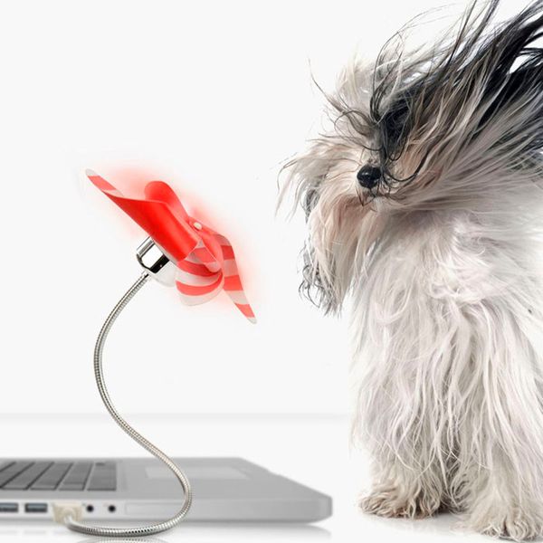 Für die warmen Tage im Büro bietet www.yellowoctopus.com.au einen USB-Ventilator für rund 20 Euro an. (Bild: www.yellowoctopus.com.au)