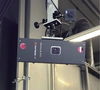 (Die Projektionssysteme lassen sich frei im Raum verteilen und zu einem Verbund zusammenschließen, der zentral über eine spezielle Software gesteuert wird. Bild: Extend3D)