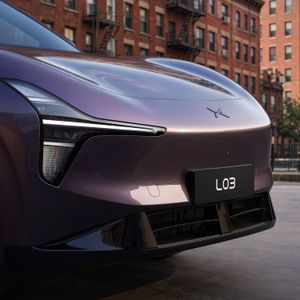The front features the typical Xpeng characteristics: the headlights are shaped like half an X, and the area in between is closed.(Source:  Xpeng)
