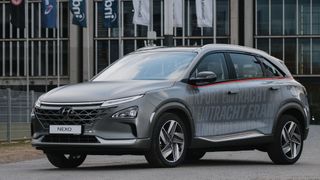 Glaubt man der Prognose von BP, werden sich Modelle wie der Hyundai Nexo nicht durchsetzten können. (Bild: Hyundai)