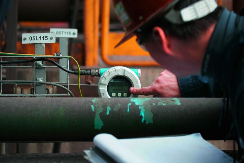 Hightech am Hochofen: ArcelorMittal setzt bei der Modernisierung des Stahlwerks im süd-französischen Fos-sur-Mer auf digitale Feldbustechnologie. Endress+Hauser ist bei den Großprojekten für die Instrumentierung verantwortlich.  (Bild: Endress und Hauser)