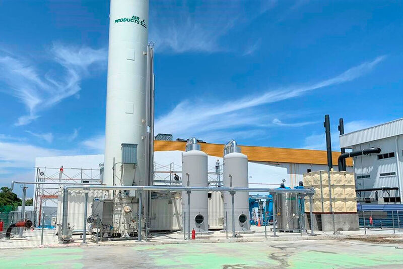 The new cryogenic nitrogen plant reinforces Air Products' leading supply position in Penang, Malaysia.   (Air Products )