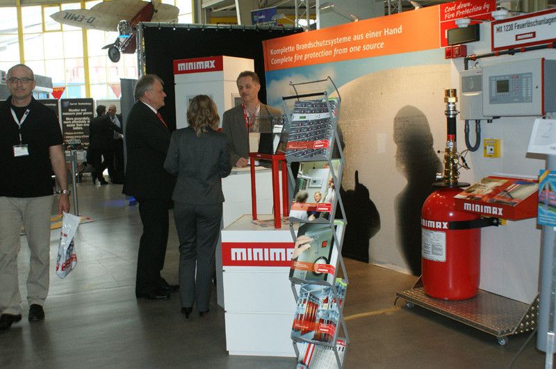 ... Löschtechnik neuer Art, speziell für Rechenzentren, ... (Bild: Ostler)