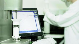 Das Pulvertestgerät von Freeman verwendet ein dynamisches Verfahren. (Archiv: Vogel Business Media)