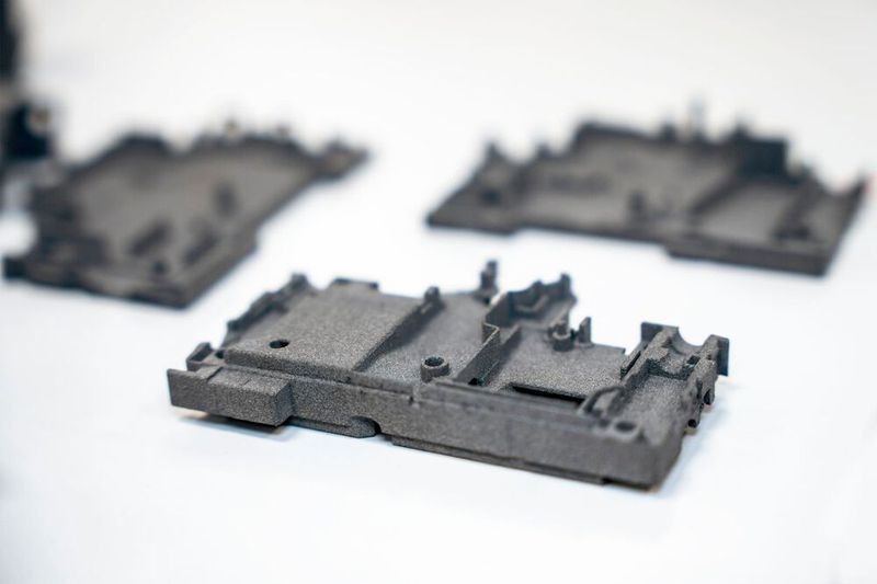 ... als Prototyp mittels SLS additiv gefertigt und anschließend getestet.  (Bild: Sintratec)