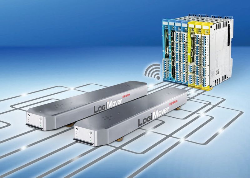 Jede einzelne Kufe besitzt eine eigene S-Dias Steuerungs- und I/O-Einheit. (Bild: Sigmatek)