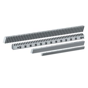 Das Besondere an den neuen Zahnstangen: Die doppelte Bohrung sichert die Komponente gegen mögliches Verschieben.(Bild:  Stöber)