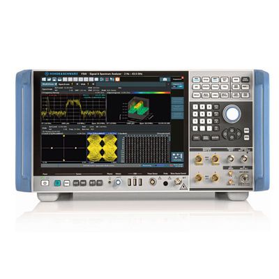 Verbesserte Ausstattung: Bei dem Signal- und Spektrumanalysator R&S FSW lässt sich die Echtzeitbandbreite bis 800 MHz ausbauen. Der Anwender kann bis 512 MHz breite Echtzeitsignale über die I/Q-Schnittstelle streamen und aufzeichnen. Verbesserte Ausstattung: Bei dem Signal- und Spektrumanalysator R&S FSW lässt sich die Echtzeitbandbreite bis 800 MHz ausbauen. Der Anwender kann bis 512 MHz breite Echtzeitsignale über die I/Q-Schnittstelle streamen und aufzeichnen.