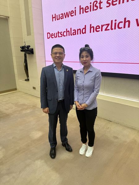 Yury Yin und Bing Hao, Huawei (Bild: Vogel IT-Medien GmbH)