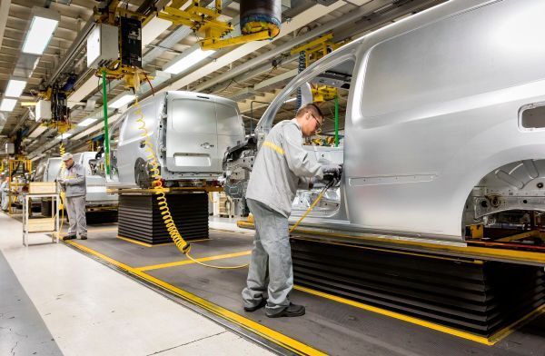 Fertigung des Kangoo Z.E. im Werk Maubeuge (Renault)