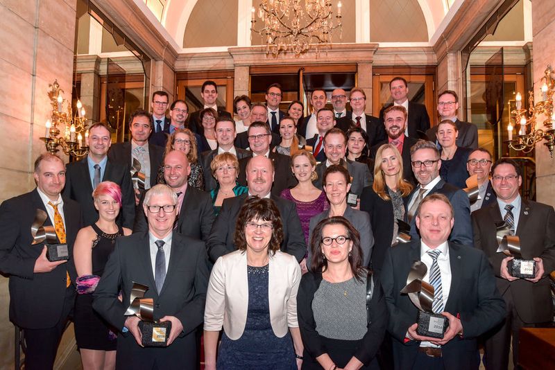 Die Preisträger des Dealer Excellence Awards 2016. (Dedic Fotografie / Alexander Dedic)