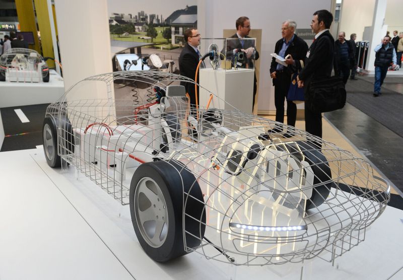 Im Rahmen der Hannover-Messe 2013 zeigt die Mobilitec nach eigenen Angaben den Systemwandel durch Elektromobilität auf. (Bild: Hannover-Messe)