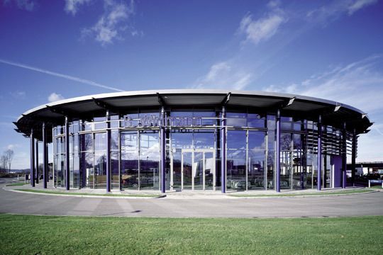 Den Betrieb am Europaplatz in Schwäbisch Hall übernahm Widmann 1999. (Archiv: Vogel Business Media)