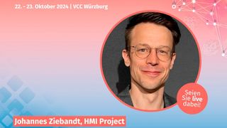 In seinem Vortrag erklärt Johannes Ziebandt von HMI Project, wie ein HMI-Entwicklungsprozess von den vielfältigen Möglichkeiten, die Design-Tokens bieten, profitiert. (Bild: Vogel Communications Group)