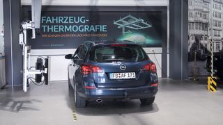 Im Juni wurde in Frankfurt am Main eine Thermografie-Scanner-Station für Kraftfahrzeuge eröffnet. (Bild: Diehl – »kfz-betrieb«)