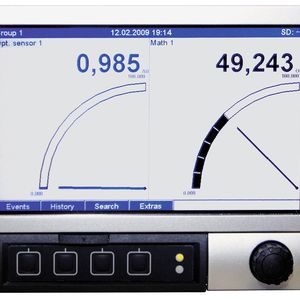 CVM40: graphischer Messumformer für Inline-Photometer