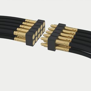 Bild 4: Wire Crimp SLC und Gegenkontaktmodul.(Bild:  Mill-Max)