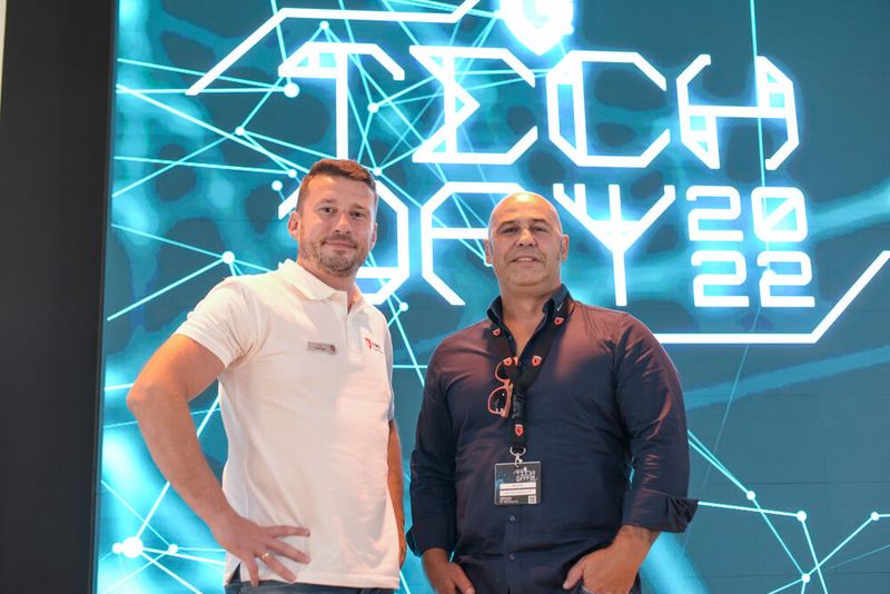 Andy Felbinger (Head of Sales Deutschland bei G Data und Oliver Metz (Interconnect) (Bild: G Data)