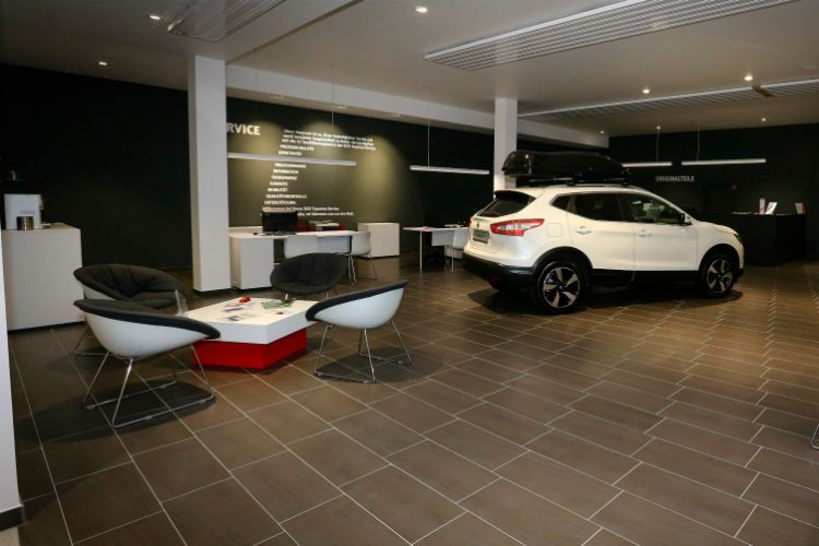 Auf 500 Quadratmetern präsentiert Auto Emotion die aktuelle Nissan-Modellpalette. (Nissan)