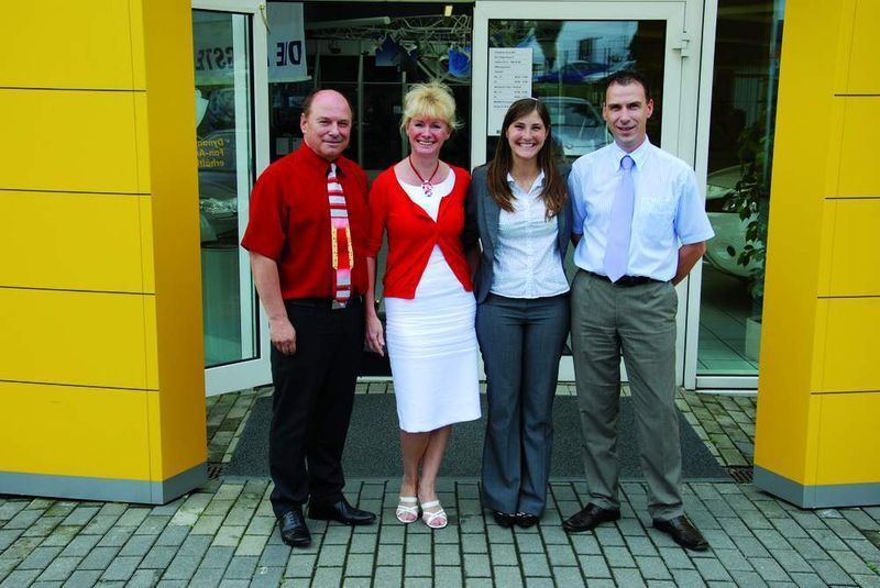 Eine schlagkräftige Truppe (v. li.): Christian Ertl, Simone Ertl, Madeleine Kerber und Steffen Lobach. (Archiv: Vogel Business Media)