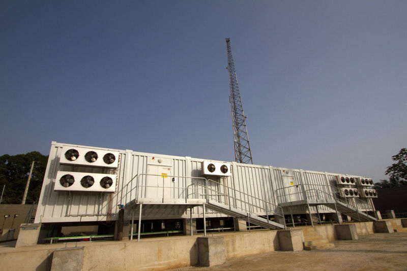 Ein Flexenclosure-Rechenzentrum an der Elfenbeinküste. (Bild: Flexenclosure)