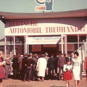 Die DAT war eine beliebte Anlaufstelle auf Automobil- und Zweiradmessen in den 1960ern.(Bild:  DAT)
