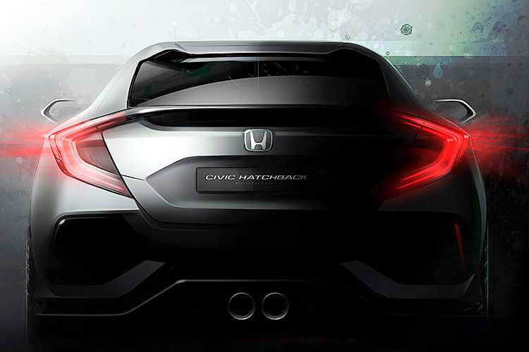 Honda bereitet die Besucher in Genf mit einem seriennahen Prototypen auf die zehnte Generation des Civic vor. (Foto: Honda)