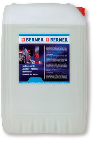 Das Flockungsmittel ist universell für die unterschiedlichsten Wasseraufbereitungsanlagen als Reaktionsmittel geeignet.  (Berner)