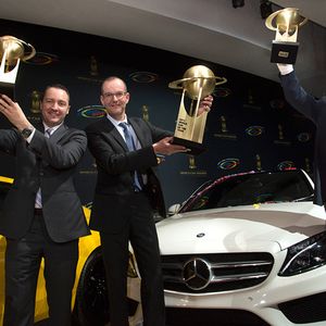Gleich dreifach hat mercedes-Benz beim „World Car of the Year" abgeräumt: ...(Foto:  auto-medienportal.net/World Car Award)