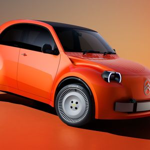 Ganz neu und doch typisch Ente: So soll der neue 2CV in spätestens zwei Jahren anrollen.(Bild:  Citroën)