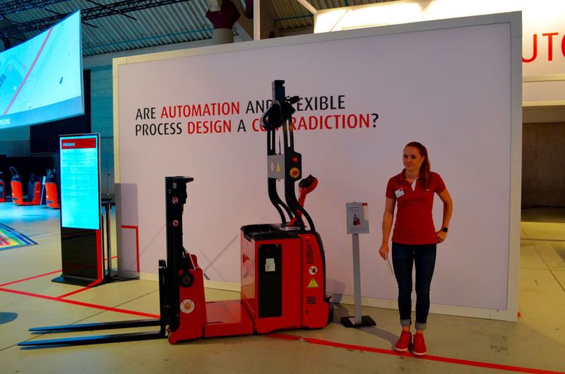 Impressionen von der World of Material Handling am 11. Juni 2018 in Mannheim. Gastgeber waren Linde und Dematic. (Sergio Caré-Lucas)