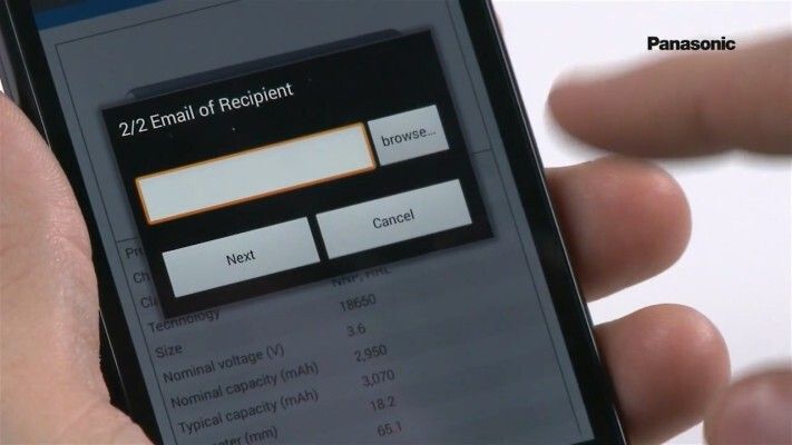 Hilft bei der Batterie-Suche: die Panasonic Battery Finder App gibt es nun auch für Smartphones, Tablets, Laptops und Desktops (Bild: Panasonic Industrial Devices)