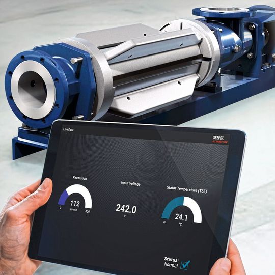 „SCT AutoAdjust ist der Brückenschlag zwischen der analogen Pumpenwelt und den digitalen Lösungen und ist technisch einzigartig konzipiert“, sagt Dr. Christian Hansen, Chief Technology Officer (CTO) bei Seepex. (Bild:  Seepex)