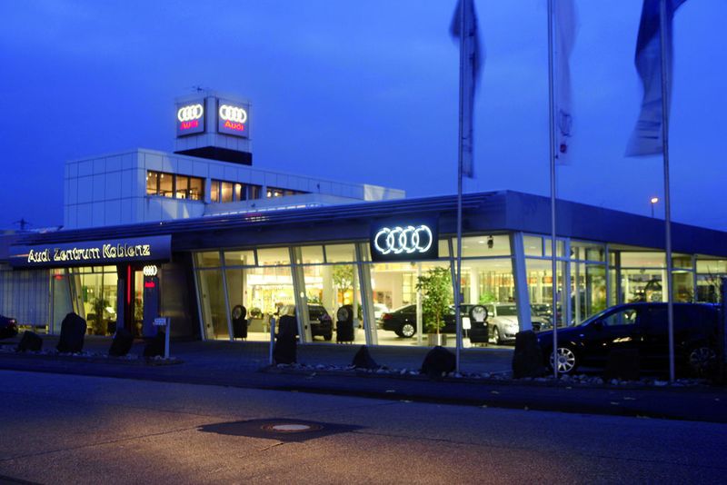 In Koblenz entstand das erste Audi-Zentrum weltweit. (Archiv: Vogel Business Media)