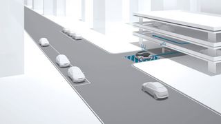 Automated Valet Parking ist ein wichtiger Meilenstein auf dem Weg zum autonomen Fahren. (Bosch)