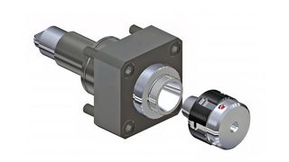 The Gewefa M96+ hydraulic chuck fits into a standard ER holder with an external thread. (Source: Gewefa)