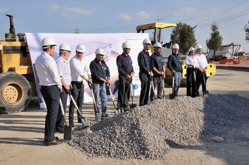 Groundbreaking ceremony for the new Emag plant in Mexico on June 19, 2023