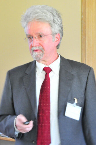 Prof. Harald Geißler erklärte den Teilnehmern, wie „virtuelles Coaching“ abläuft. (Foto: Büttner)