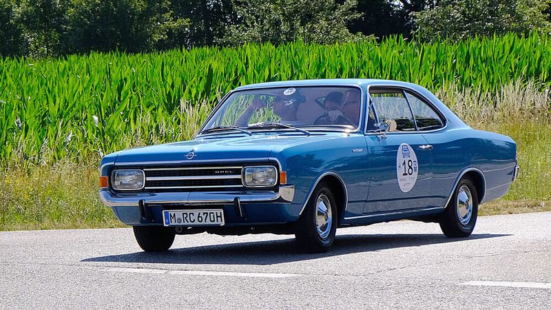 Top gepflegt und wie neu vom Händler, der Opel Rekord C aus dem Jahr 1970. (Bild: Holger Zietz - VCG)