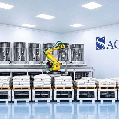 Greifer, Entleerstation, Dosierung und Förderung werden auf den jeweiligen Materialfluss abgestimmt. (Bild: Sacchi)