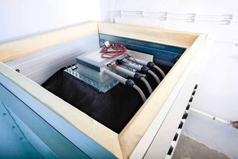 Eine ausgezeichnete Idee präsentiert der Geschäftsbereich ContiTech Elastomer Coatings: den flexiblen Solartank Flexsave Duo.  (Bild: Contitech)