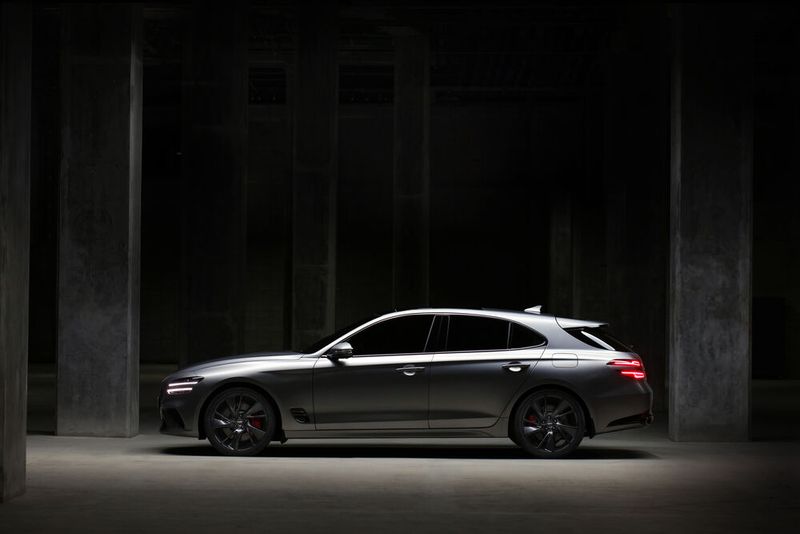 Der Genesis G70 Shooting Brake ist 4,7 Meter lang. (Bild: Genesis)