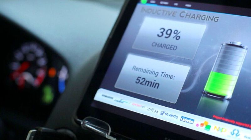 Flanders Drive: Induktives Laden von Autos und Bussen (Bild: Dries Hollebekkers)