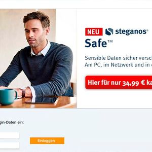 Steganos Daten-Safe ermöglicht die Verschlüsselung einzelner Dateien, Verzeichnisse und ganzer Laufwerke.(Bild:  Joos – Steganos)