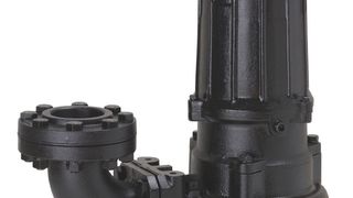 Abwasserpumpe der C/CR-Serie von Tsurumi: Extrem harte Klingen aus Wolframcarbid zerschneiden den Unrat. (Bild: Tsurumi)