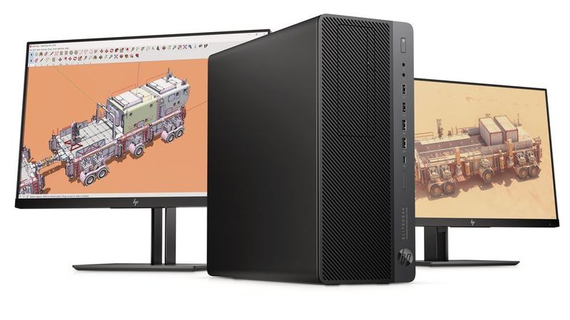 Mit der EliteDesk 800 Workstation Edition bietet HP einen Business-PC an, der für Workstation-Anwendungen zertifiziert ist. (HP)