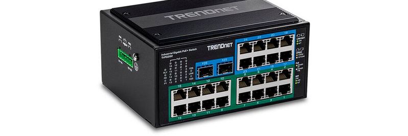 Trendnet hat den TI-PG262 für den extremen Industrieeinsatz konzipiert.(Bild:  Trendnet)