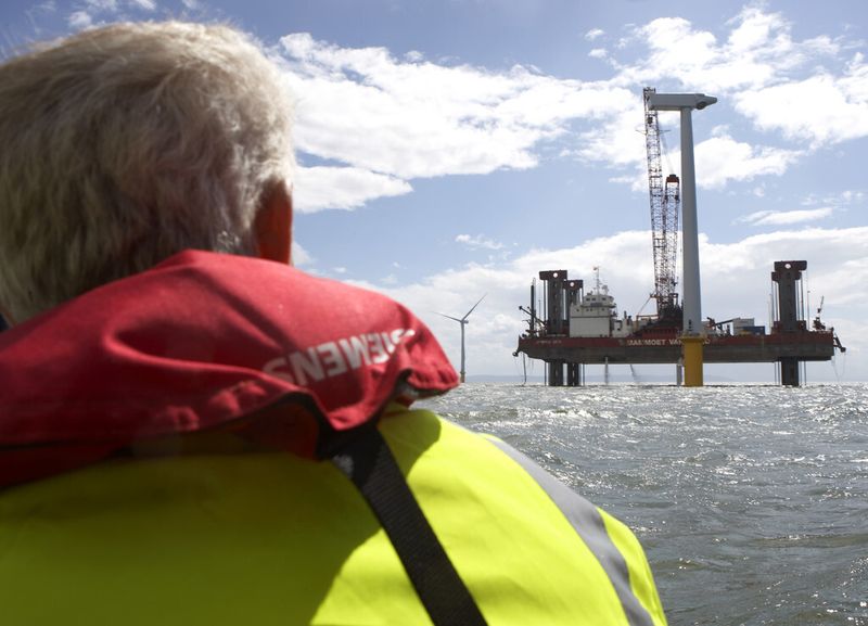Die Windkraftanlagen in Burbo haben eine Leistung von jeweils 3,6 MW. (Bild: Siemens)