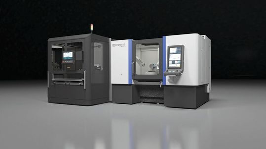 Die neue «IRD-500» mit Roboterzelle: maximale Flexibilität in einer Aufspannung.(Bild:  Danobat)